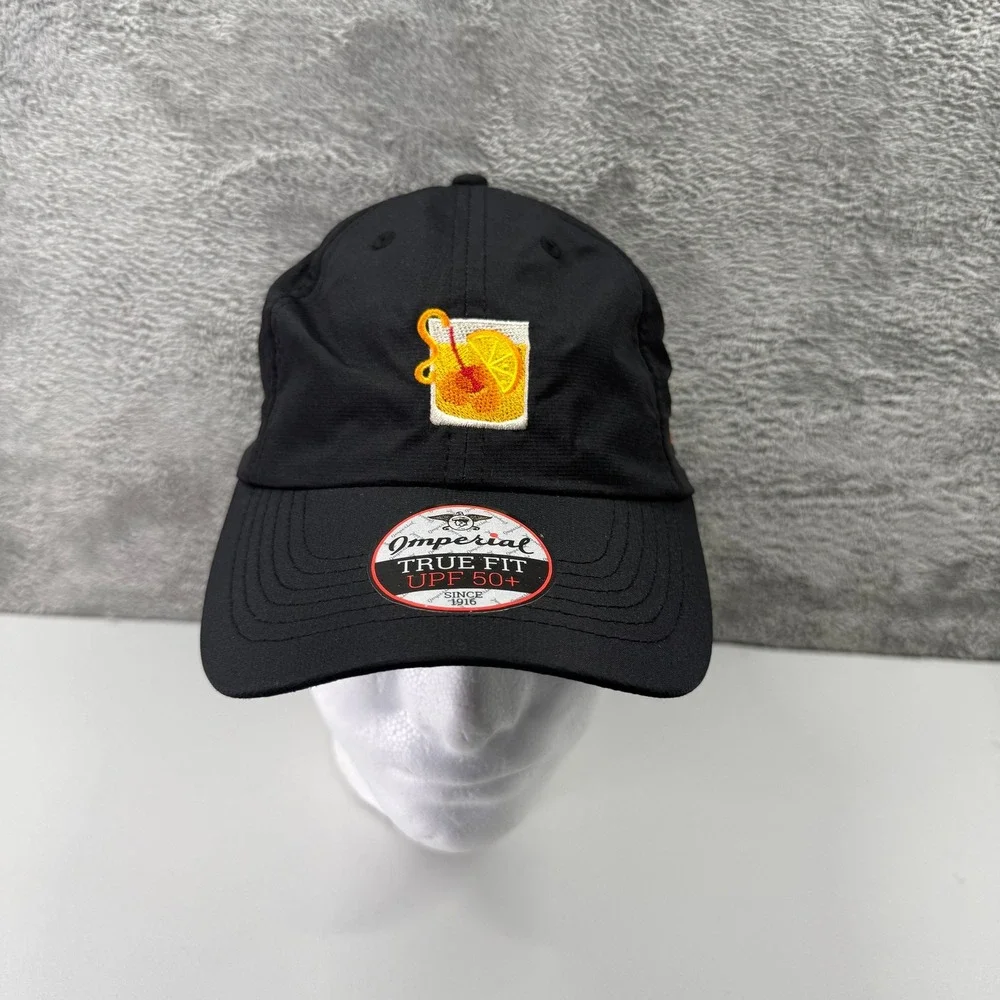 Imperial High West Distillery Old Fashioned Cocktail Hat Black UPF 50+ X210P Cap